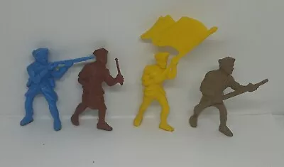 Vintage Lido 1960's AWI Toy Soldiers Lot Of 4 • $8.50