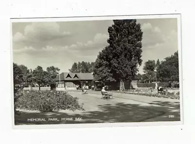 £0.89 • Buy Postcard Real Photo The Memorial Park Herne Bay. 