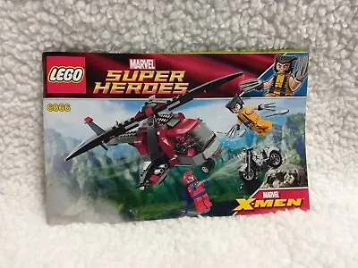 £7.67 • Buy LEGO 6866 Instructions Only - Marvel X-Men Wolverine's Chopper Showdown