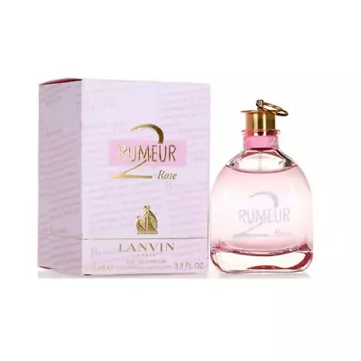 Lanvin Rumeur 2 Rose 100ml Eau De Parfum Spray Fragrance For Women • £37.99