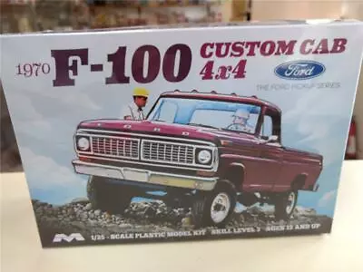 Moebius 1230 1970 F-100 Custom Cab 4x4 Model Kit • $30.50