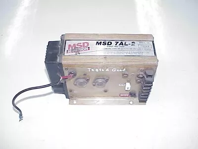 MSD 7AL-2 Multiple Spark Discharge #7220 Ignition Box & 9200 Rev Module #10044 • $325