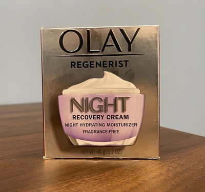 $32.78 • Buy Olay Regenerist  Night Recovery Cream Hydrating Moisturizer Fragrance Fr  1.7 Oz
