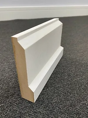 MDF Skirting Board White Primed 125 X 30 X 5100 Clearance Offer • £155