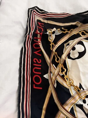 $150 • Buy Authentic Louis Vuitton Silk Scarf Shawl