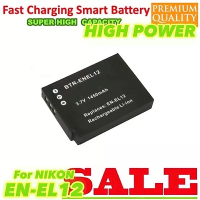 Battery For Nikon EN-EL12 ENEL12 Coolpix 800C A900 AW100 AW110 • $15.88