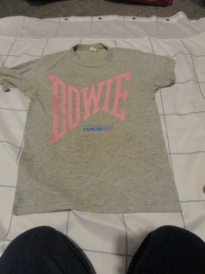 £99.99 • Buy DAVID BOWIE  Serious Moonlight  1983 T-Shirt Medium  Rare - Vintage Original
