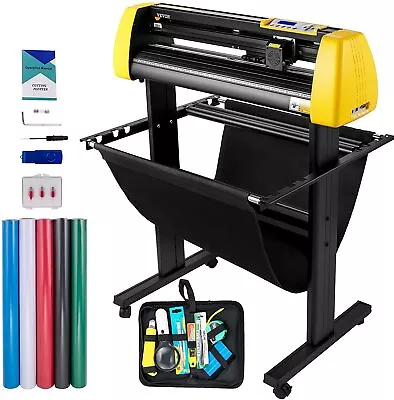 VEVOR Vinyl Cutter Machine 34in 870mm Plotter Automatic Camera Contour Cutting • $409.99