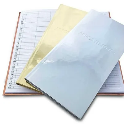 £12.49 • Buy 3 Column Appointment Book Undated Hair Salon Beauty Spa Quirepale Therapist