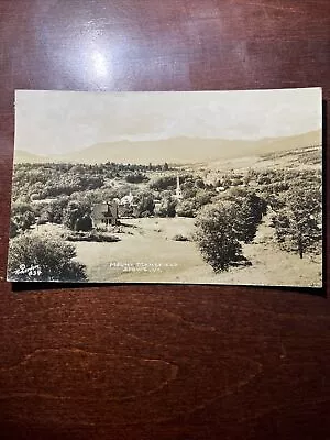 Real Photo Postcard RPPC Stowe Vermont VT Mount Mansfield Vintage • $4.99