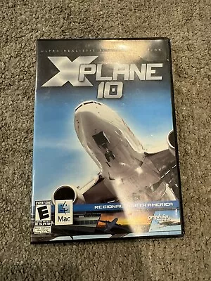 X-Plane 10: Regional -- North America - MAC DVD - Flight Simulation Game • $4.99