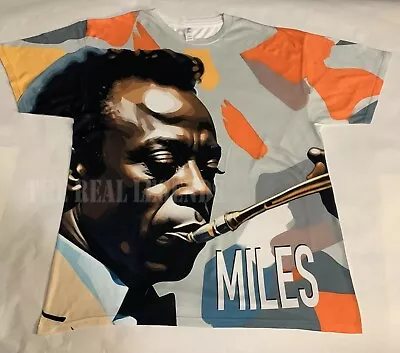 Miles Davis Jazz Shirt Painting John Coltrane Juneteenth Black History Month • $43