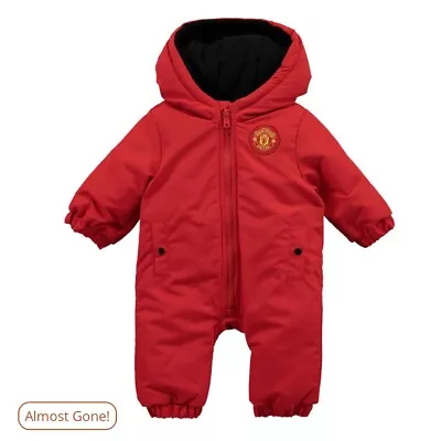 Manchester United Snow Suit Pram Suit 3-6 Months Unisex Man Utd Baby Sold Out • $14.93