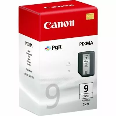 Genuine Authentic Canon 9 Clear Ink Cartridge Pgi-9 Clear Pixma  • £4.09