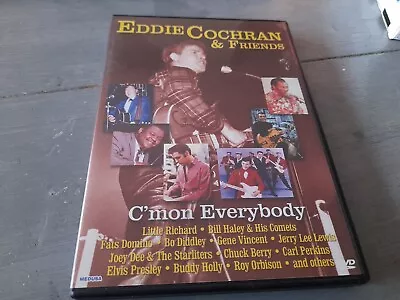 Eddie Cochran And Friends C'mon Everybody Dvd Elvis Buddy Holly Bill Haley • £7.62