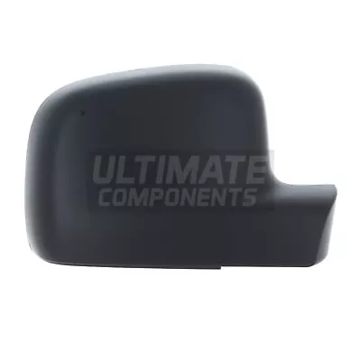 VW Transporter T5 Van 2003-2010 Wing Mirror Cover Cap Casing Black Drivers Side • $18.59