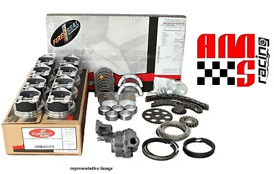 Stage 1 Engine Rebuild Kit W Flat Top Pistons For 1967-1985 Chevrolet 350 5.7L • $249