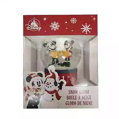 Disney Mickey And Minnie Mouse 2021 Christmas Snow Globe • $15