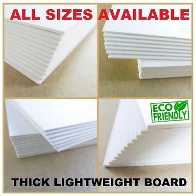 A4 A3 A2 Card Sheets Backing Board 1mm 2mm Picture Framing Mount Model Art Craft • £28.99