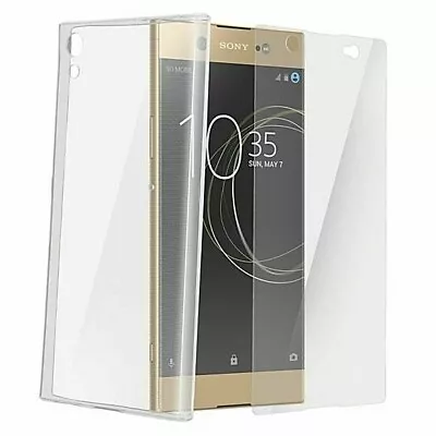 $11.69 • Buy Case Cover+Protection Toughened Glass Sony Xperia XZ1 Z4 Z5 Xz Premium L1