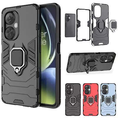 Shockproof Armor Protective Ring Case Hybrid Stand Cover For Oneplus Nord N30 • $7.91