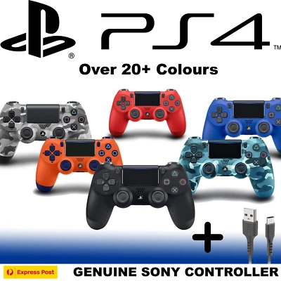 $49.55 • Buy Genuine PlayStation 4 Wireless Bluetooth Controller V2 DualShock 4 Gamepad PS4