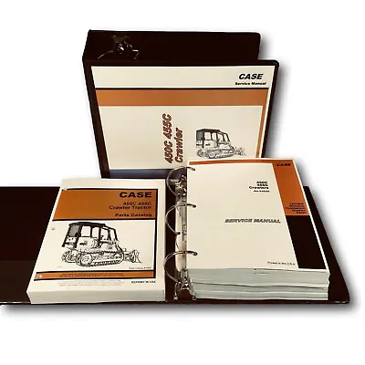 Case 450C 455C Crawler Dozer Loader Service Manual Parts Catalog Overhaul Repair • $237.97