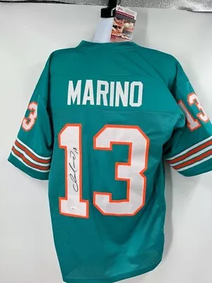 Dan Marino Miami Dolphins Signed Autograph Jersey JSA Witnessed Certified • $76