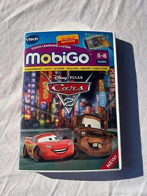 Disney’s Cars 2 Vtech MobiGo Video Game Complete Original Case • $4.20
