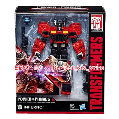 New Transformers Inferno Power Of The Primes Hasbro Autobots Action Figure Toys • $43.69