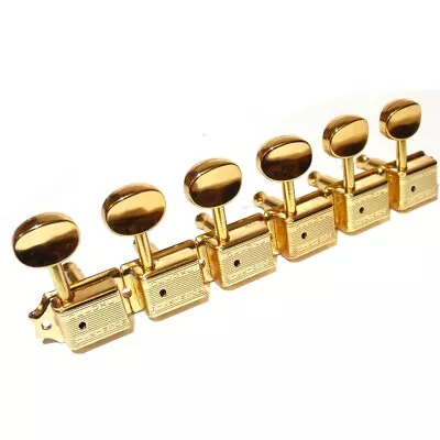 Wilkinson® Guitar Tuners 6 Inline Gold WJ-55-6G For Fender®  Strat® /Tele®   • $59.99