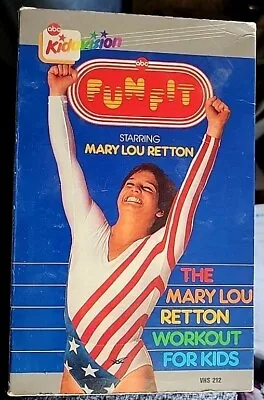 1984 U.S. Olympic Star VHS Mary Lou Retton RARE Funfit ABC Kidavison 1985 • $10.99