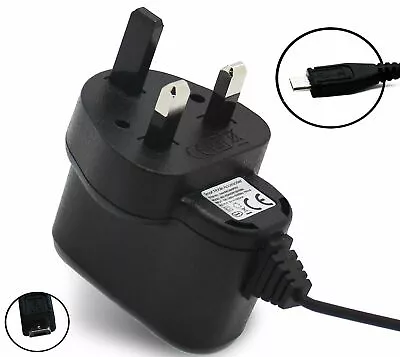 CE Mains Micro USB Data Charger For Samsung Galaxy S2 S3 S4 S5 S6 Ace Note 2 3 4 • £5.50