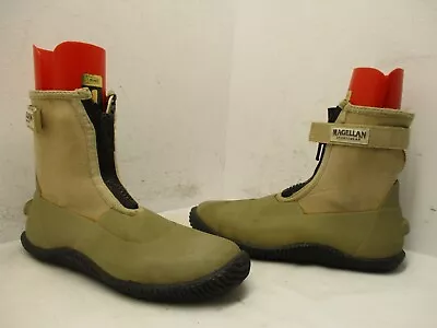 Magellan Sportswear Tan Zip Wading Ankle Boots Mens Size 10 • $29.95