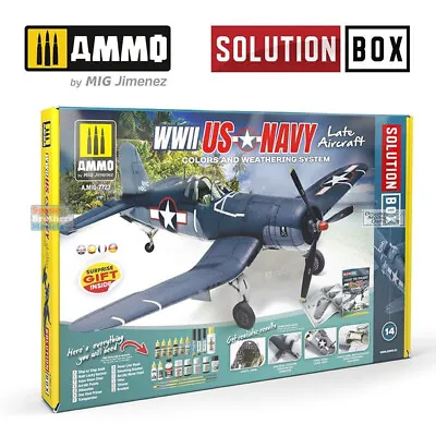 AMM7723 AMMO By Mig Solutions Box - WW2 US Navy Late Aircraft Colors And • $233.79