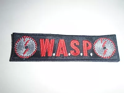 W.a.s.p. Wasp Embroidered Patch • $6.29