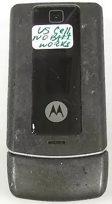 Motorola Moto W385 - Black And Gray ( U.S. Cellular ) Cellular Flip Phone • $6.79