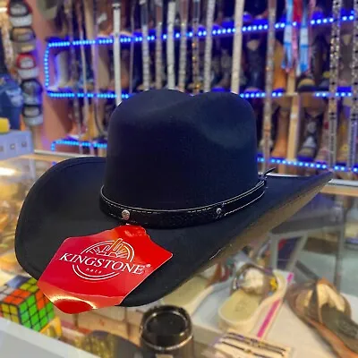 Kids Black Felt Cowboy Hat. Kids Western Cowboy Hat. Sombrero De Niño Vaquero. • $34.99