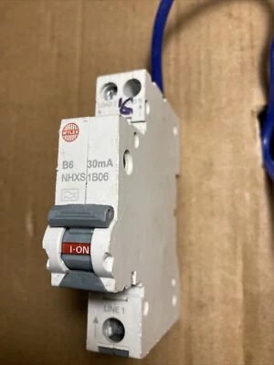 Wylex 6 Amp Compact RCBO Type B NHXS Range • £12.50