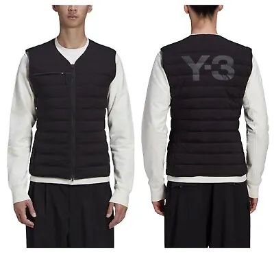 £119.95 • Buy Adidas Y-3 Yohji Yamamoto Down Liner Vest Gilet Bodywarmer Genuine Men's M £300