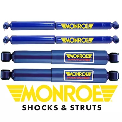 Monroe Shocks Set Of 4 Front & Rear NEW For Chevrolet Blazer S-10 GMC Jimmy 4WD • $98.79