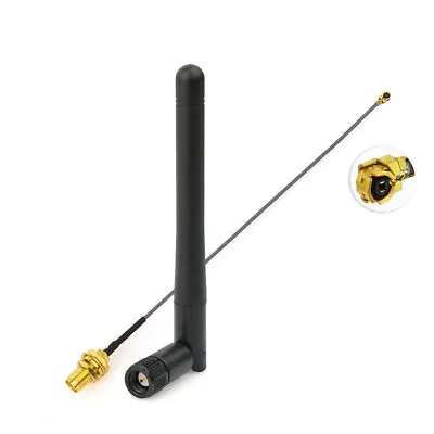 2.4GHz WiFi Antenna 5dBi SMA Male Antenna + IPX U.FL Cable For WiFi IP Camera • $3.67