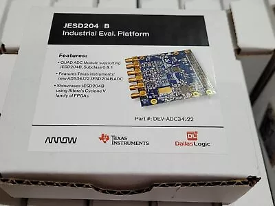 DEV-ADC34J22 ADC HSMC MODULE Dallas Logic • $149.95