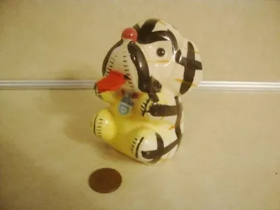 Vintage Novelty Sewing Tape Measure PATCHWORK Yellow Plaid Dog Works Collectible • $32.50
