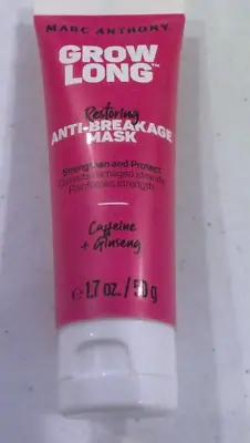 Marc Anthony Grow Long Anti Breakage Mask With Caffeine & Ginseng 1.7oz NEW • $5.95