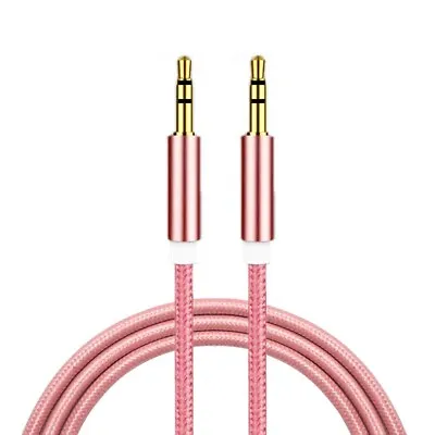 £2.39 • Buy 1M - 3.5mm Jack Plug Aux Cable Audio Lead For To Headphone MP3 IPod PC Car GOLD