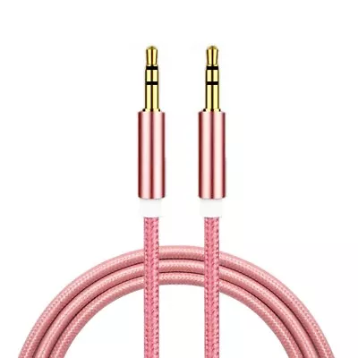 £2.39 • Buy 1M - 3.5mm Jack Plug Aux Cable Audio Lead For To Headphone MP3 IPod PC Car GOLD