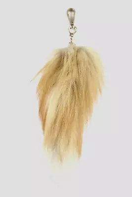 Fluffy Realistic Fake Fur Fox Tail Keychain Purse Hang Large Animal Tail Read • $12.50