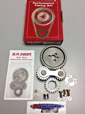 $150 • Buy Small Block Chevy 283 350 Engines Quiet Gear Drive Timing Kit S.A. GEAR 78400Q