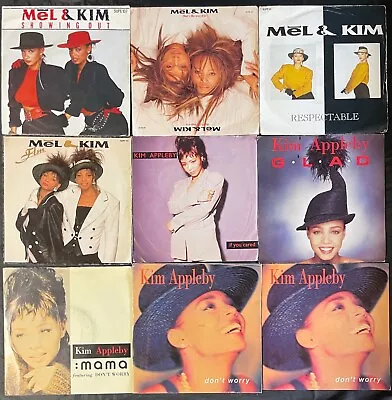 Mel & Kim / Kim Appleby - Nine 7  Singles (UK) • £3